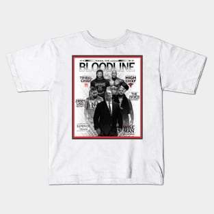 wrestlemania bloodline Kids T-Shirt